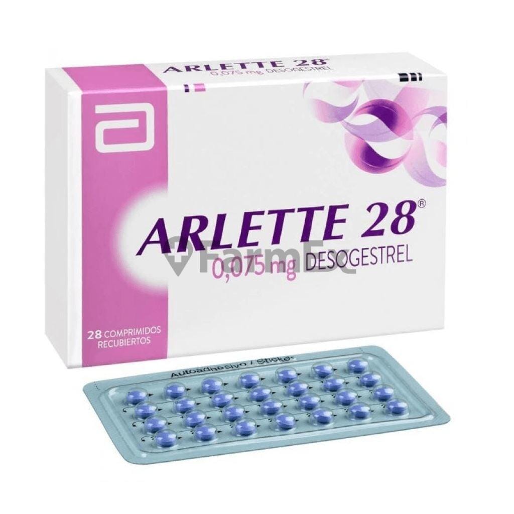 Arlette x 28 comprimidos Farmex-Receta Solidaria-Persistente